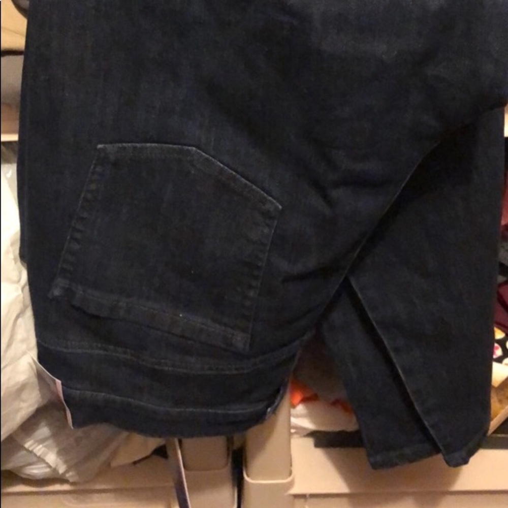 Slim fitting jeans